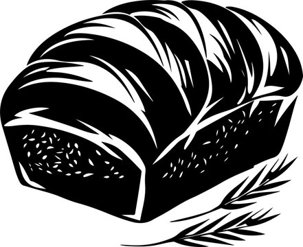 recommend clip art: Illustration of Freshly Baked Bread Loaf