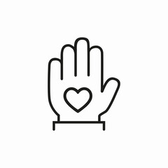 give love icon sign vector