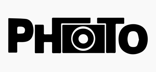 Photo Typography Design, for heading Text or logo