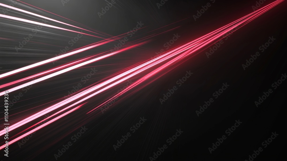 Poster futuristic technology lines background featuring dynamic light effects and modern design elements