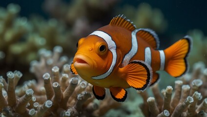 Fototapeta premium Clownfish, also known as Nemo.