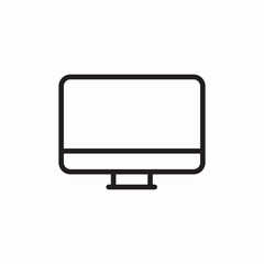 pc computer icon sign vector