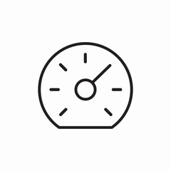 speed speedometer icon sign vector