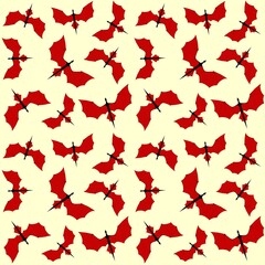 Dragons seamless pattern fantasy print