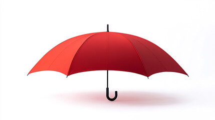 Red Umbrella Protection  Safety  Rainy Day  Insurance Concept