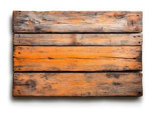 Rustic Wooden Design Showcasing Textured Planks With Rich Orange Tones for Artistic Background