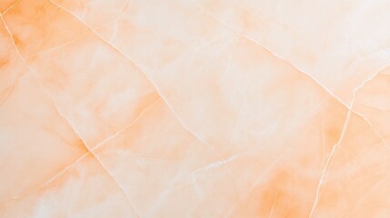 Fototapeta premium Soft orange marble texture, abstract glowing design, natural stone surface, polished seamless pattern, warm tones, elegant minimalist aesthetic, perfect for copy space