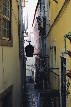 lisboa portugal ruas cidade casas