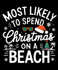 Most likely to spend the christmas on a beach © Puddin98