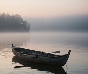 boat on the lake