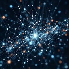 Stellar Night Sky with Scattered Stars