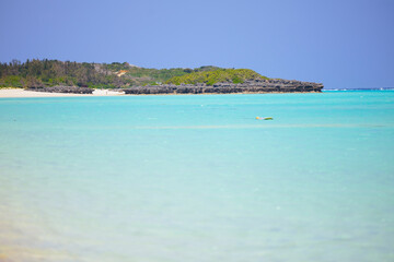 与論島の海