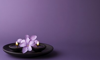 Colorful clay diya lamps illuminate during the Diwali celebration, leaving space for text below.