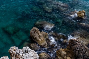 Serene Coastal Scene with Turquoise Waters