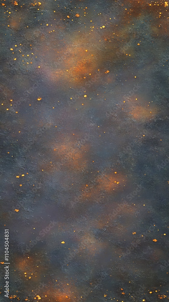 Poster abstract canvas with textured shades of rust and gray, perfect for artistic projects or digital back