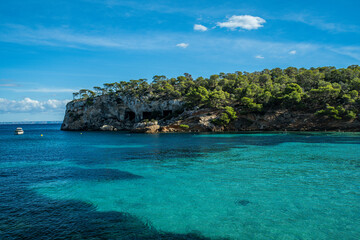 The Portals Vells is a small, sandy cove beach on the southwest of the island, considered to be one of the top 20 beaches on Mallorca.