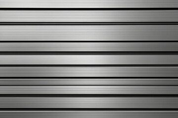 Fototapeta premium A brushed silver background with horizontal lines and a clean, modern metallic finish.