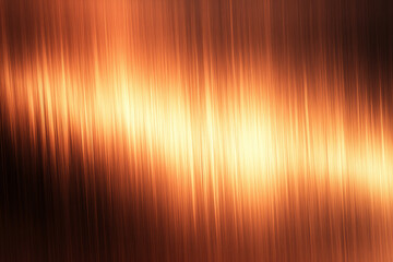 A brushed copper background with rich reddish-brown tones and subtle reflective properties.