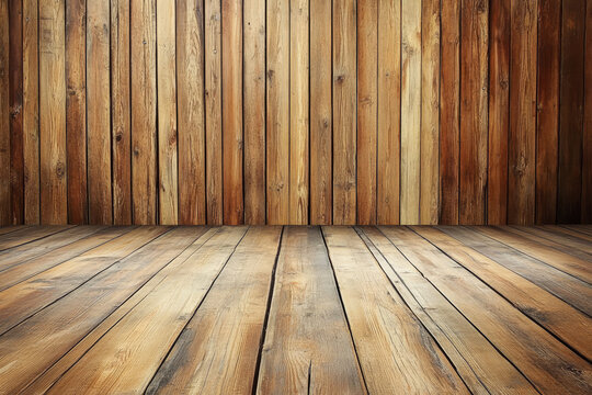 A wooden backdrop with irregular planks, giving it a unique and artisanal appearance, perfect for creative projects.