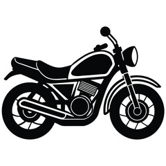 Fototapeta premium bike outline, coloring page, silhouette vector 