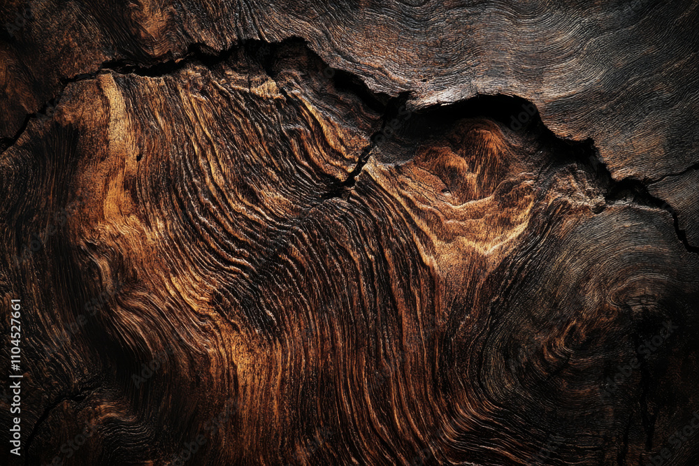 Aufkleber a rustic wooden background with visible grain patterns, creating a warm and natural atmosphere, perf
