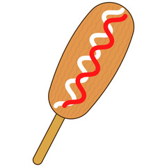 Korean Mozarella Corn Dog