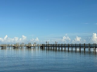 Fototapeta premium Sarasota bay calm day