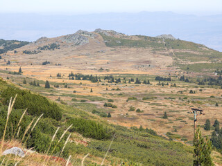 Panorama of Vitosha Mountain, Bulgaria
