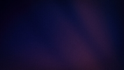 Obraz premium A moody abstract gradient blending deep navy and subtle violet tones with a fine grainy texture, ideal for artistic and modern backgrounds or banners
