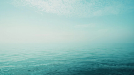 Fototapeta premium The backdrop is a soft gradient of light sky blue and ocean for background