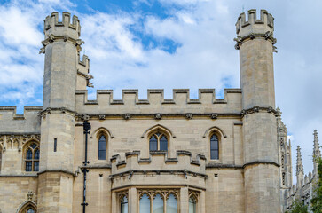 Obraz premium Church of St Mary the Great, Cambridge, United Kingdom