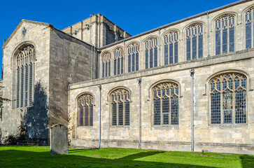 View of King's Lynn Minster, Norfolk, UK