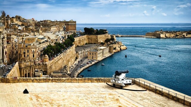 Upper Baraka Garden in Valletta, Malta