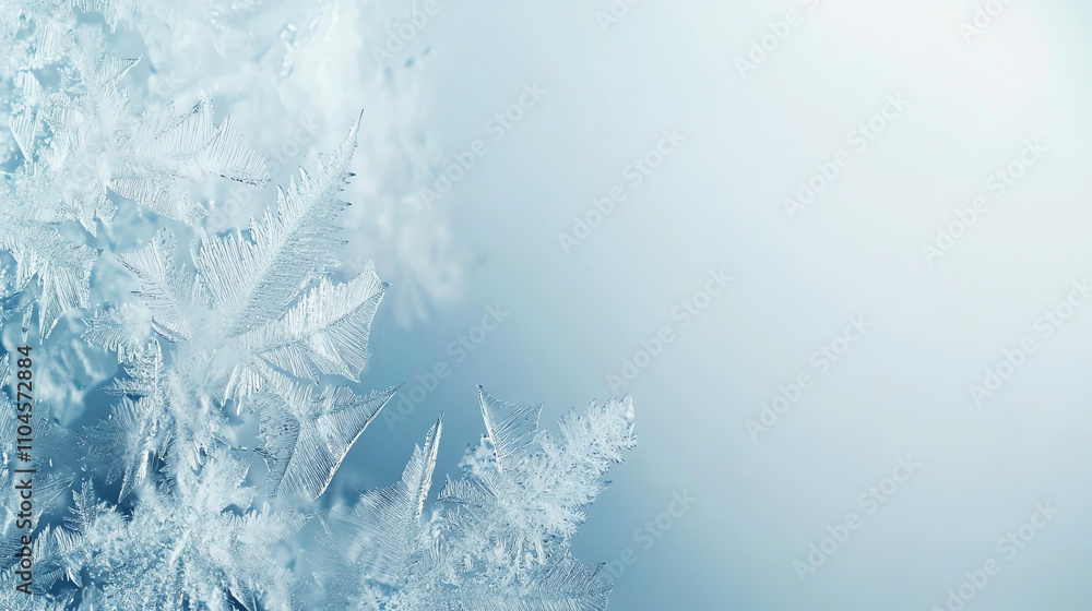 Aufkleber delicate glass texture appearing on a soft pale blue background creating an ethereal atmosphere in a