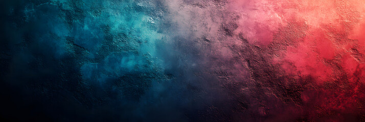 Fototapeta premium Vibrant abstract texture blending shades of blue and red in a colorful display