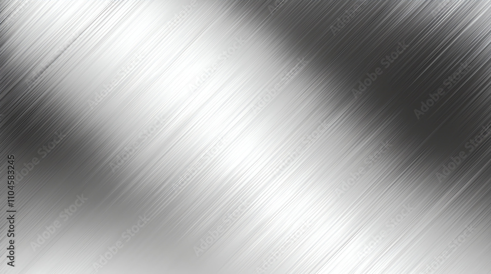 Aufkleber chrome texture with soft reflections creating an elegant and modern background suitable for various 
