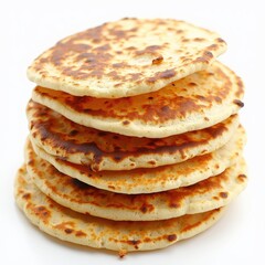 Delicious Arepas food isolated on a white background
