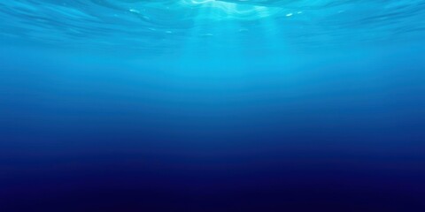 Obraz premium Flowing waves of a deep blue sea create a mesmerizing texture, sea life, oceanic