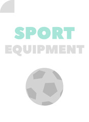 Sport Equipment Shop Poster