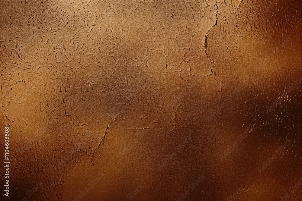 Poster Brown Textured Background with Light Gradient and Grainy Surface for Design