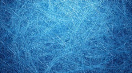 Obraz premium Abstract Blue Fiber Background with Light Texture and Depth Effect