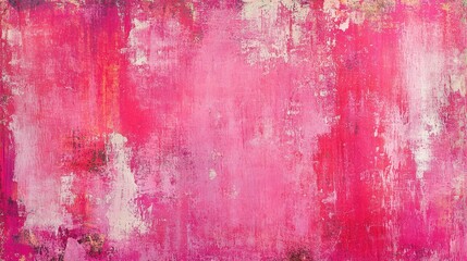 Fototapeta premium Abstract Pink Textured Background with Colorful Artistic Design