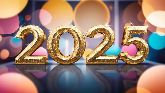 2025 New Year, technology, circuit, electronics, digital, futuristic, modern, neon, glowing, countdown, celebration, holiday, party, sparkle, shine, glamour, elegant, ornamental, decorative, festive, 
