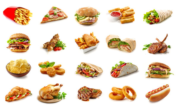 Fast food collection