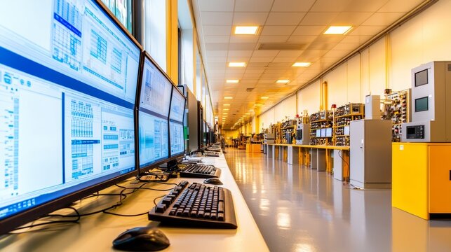 Industrial Control Room Monitoring Systems