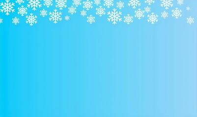 christmas background with snowflakes