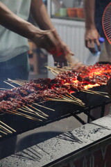 발리, 여행, 관광, 자유, 음식, 고기, 꼬지, 돼지, 소, 닭, 그릴, 먹을것, 바비큐, 고기, 요리, 바비큐, 닭, 쉐프, 돼지고기, 식사, 불, 식당, 스테이크, 소고기, hot, 연기, 바비큐, 소시지, 여름, 당, hand, 로스트, 먹다, 맛있는, 허기짐, 불, 굽다,