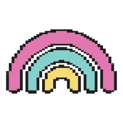 Obraz premium rainbow vintage aesthetic