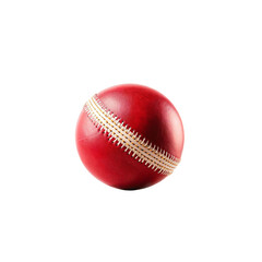 A striking red baseball takes center stage, showcasing its intricate stitching against a pristine black backdrop, evoking a sense of nostalgia for America's favorite pastime.