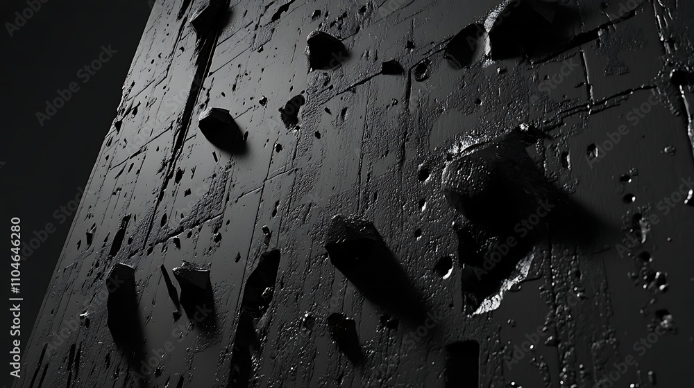 Poster a hyper-realistic grey backdrop enriched with soft noise texture and a dramatic vignette effect, per